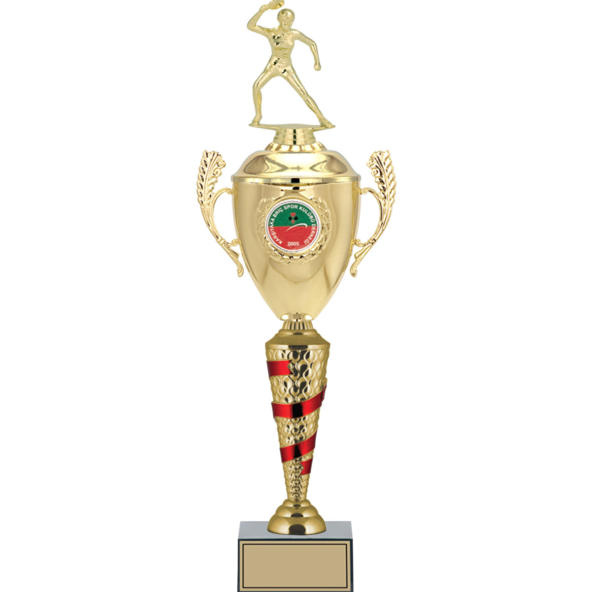ODAK KUPA - Figürlü Kupalar - Masa Tenisi Kadın Figürlü Kupalar FG-082 C - 55 cm