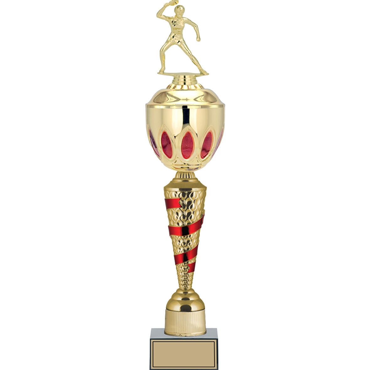 ODAK KUPA - Figürlü Kupalar - Masa Tenisi Kadın Figürlü Kupalar FG-086 B - 59 cm