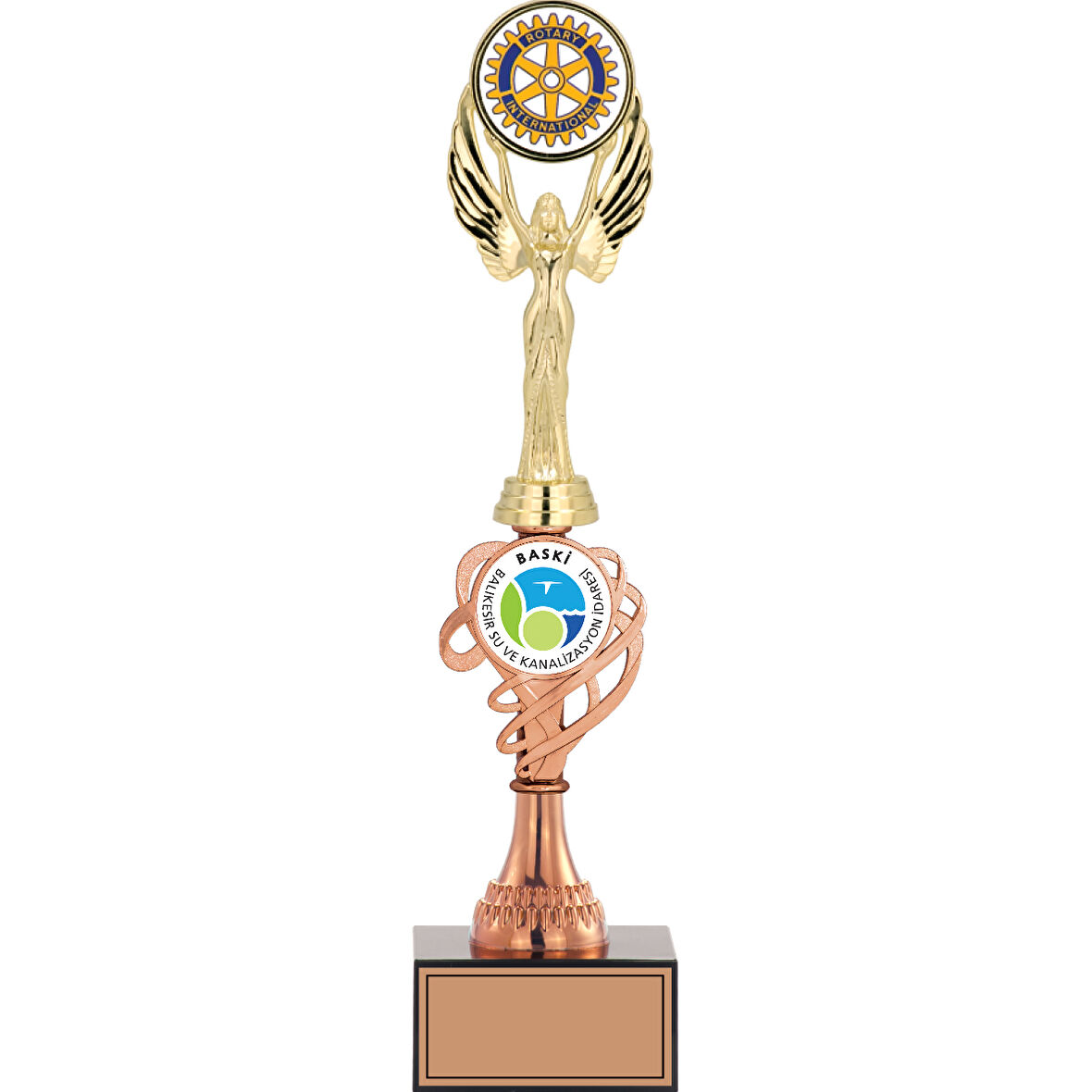 ODAK KUPA - Figürlü Kupalar - Melek Figürlü Kupalar FG-034 C - 38 cm
