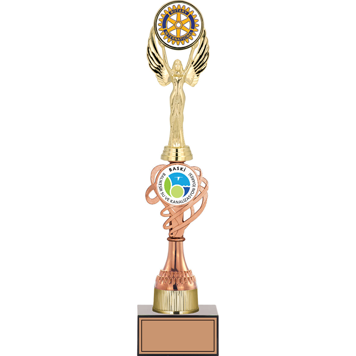 ODAK KUPA - Figürlü Kupalar - Melek Figürlü Kupalar FG-036 C - 41 cm