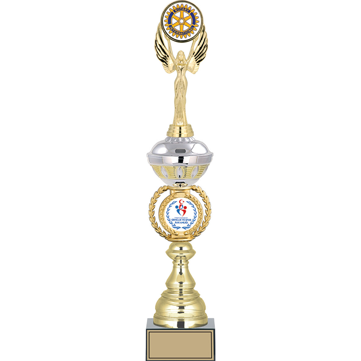 ODAK KUPA - Figürlü Kupalar - Melek Figürlü Kupalar FG-066 B - 51 cm
