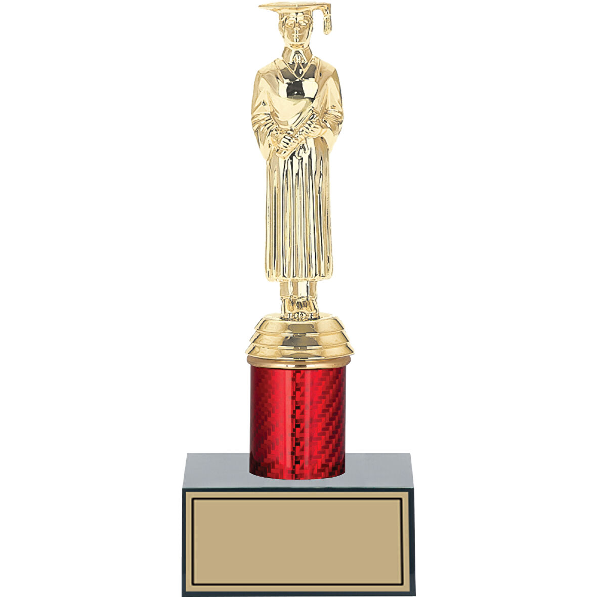 ODAK KUPA - Figürlü Kupalar - Mezuniyet Erkek Figürlü Kupalar FG-004 C - 23 cm