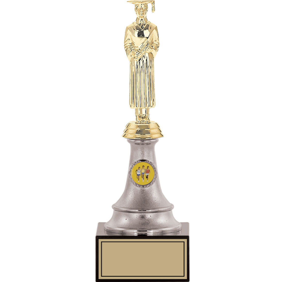 ODAK KUPA - Figürlü Kupalar - Mezuniyet Erkek Figürlü Kupalar FG-010 A - 28 cm