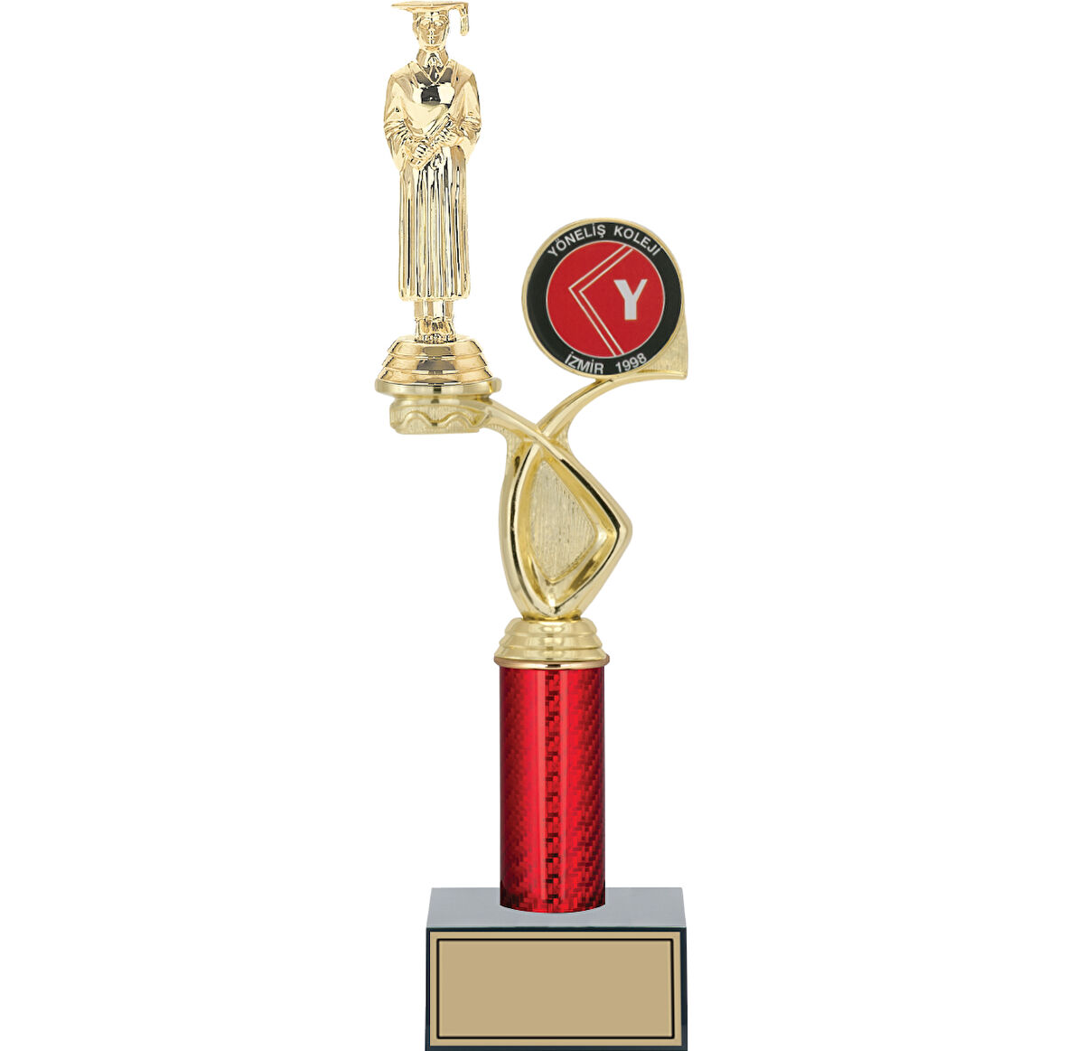 ODAK KUPA - Figürlü Kupalar - Mezuniyet Erkek Figürlü Kupalar FG-016 B - 37 cm