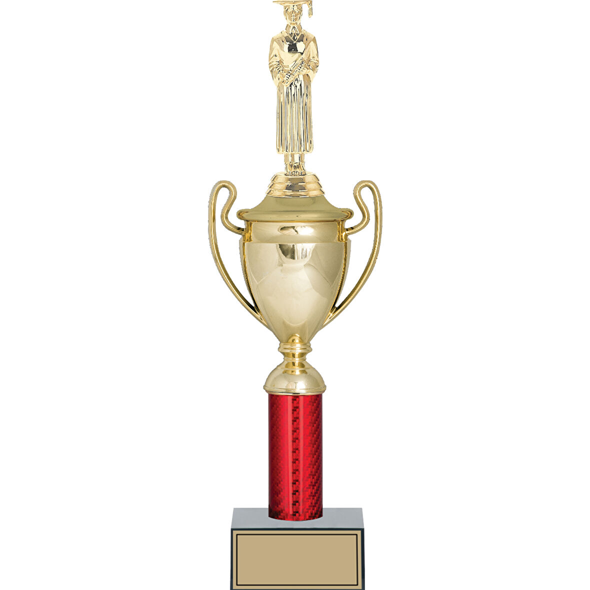 ODAK KUPA - Figürlü Kupalar - Mezuniyet Erkek Figürlü Kupalar FG-020 B - 43 cm