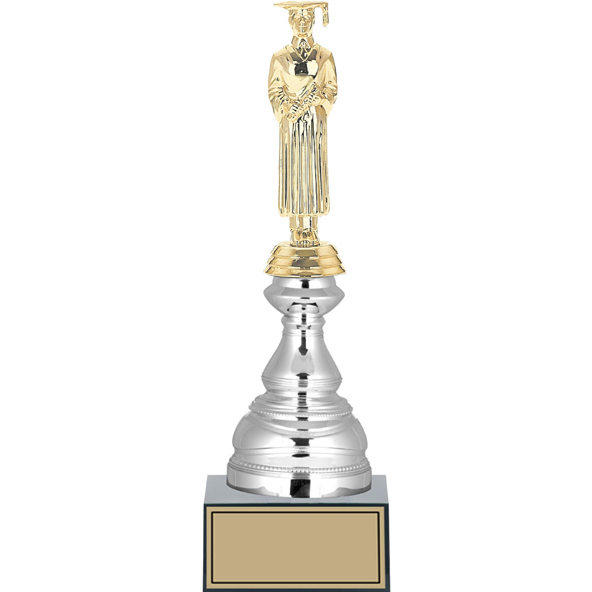 ODAK KUPA - Figürlü Kupalar - Mezuniyet Erkek Figürlü Kupalar FG-024 B - 31 cm