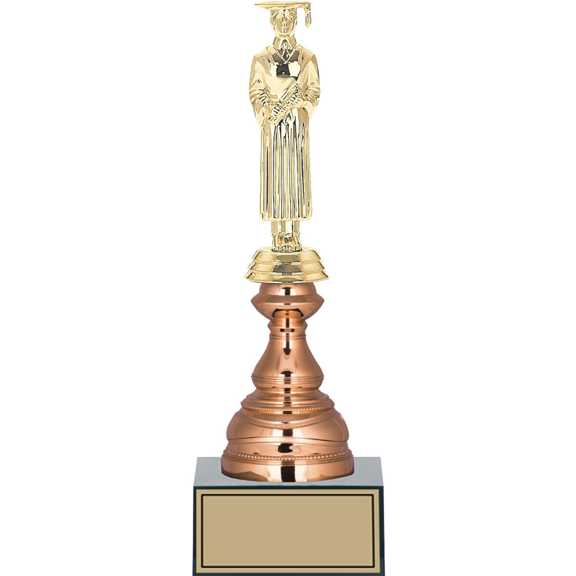 ODAK KUPA - Figürlü Kupalar - Mezuniyet Erkek Figürlü Kupalar FG-024 C - 29 cm