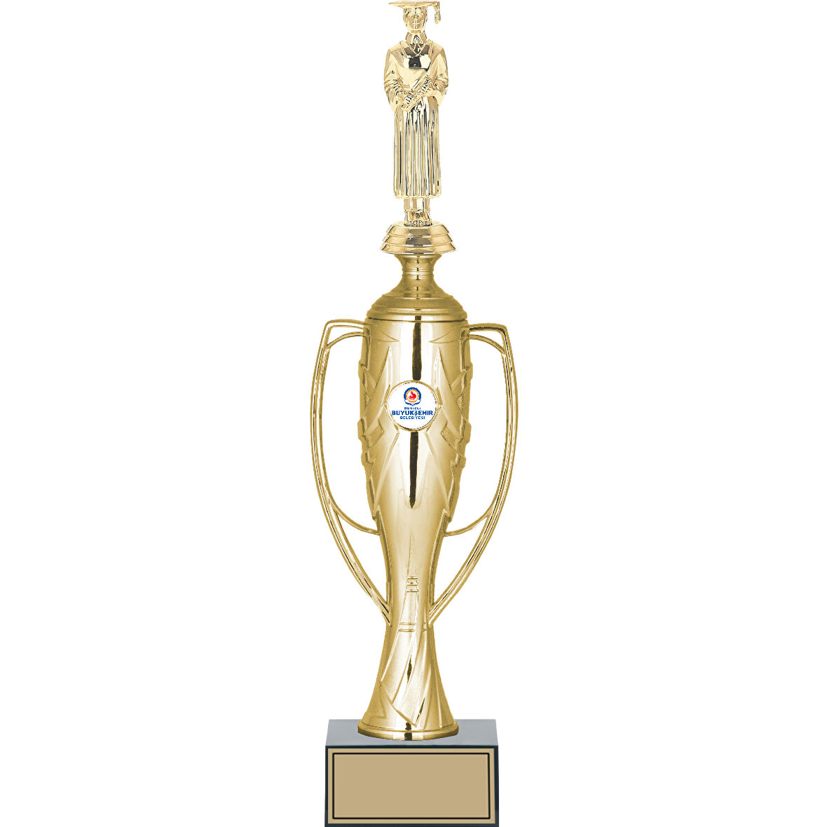 ODAK KUPA - Figürlü Kupalar - Mezuniyet Erkek Figürlü Kupalar FG-026 A - 44 cm
