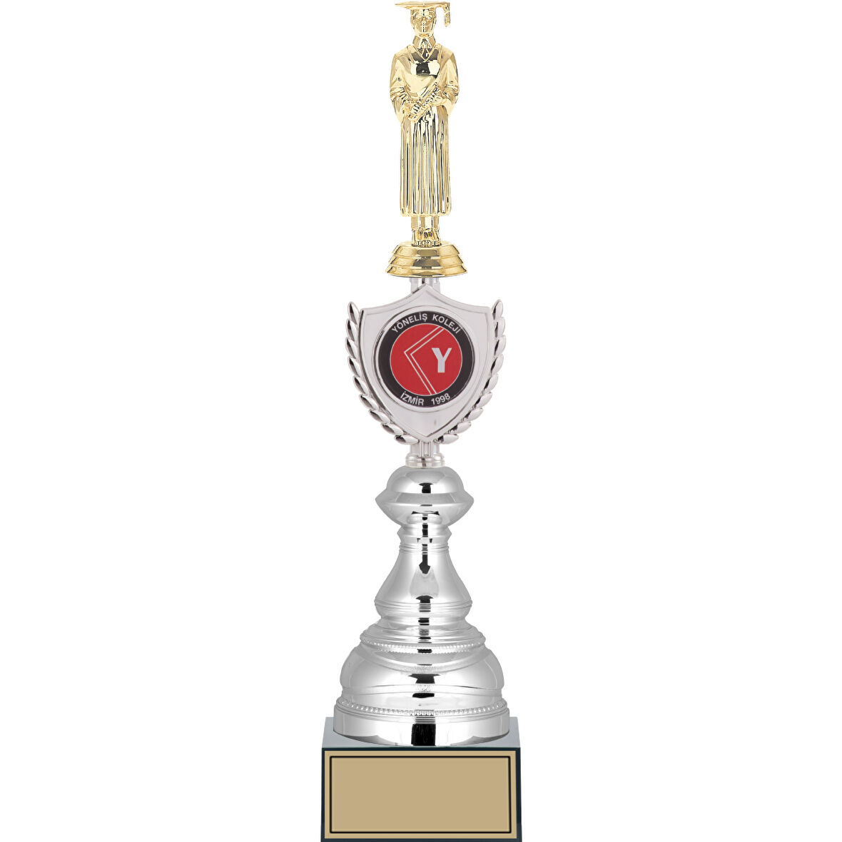 ODAK KUPA - Figürlü Kupalar - Mezuniyet Erkek Figürlü Kupalar FG-035 A - 42 cm
