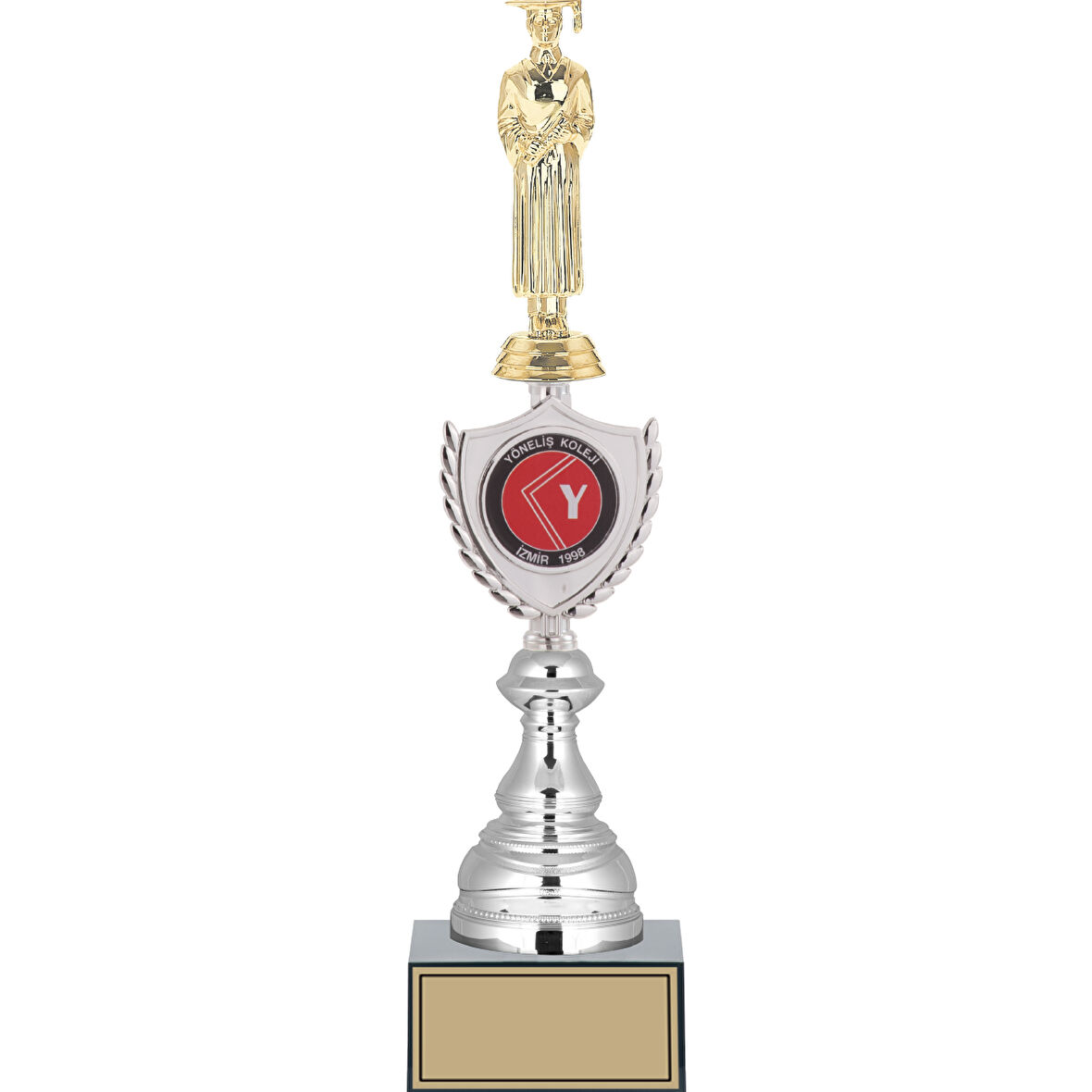 ODAK KUPA - Figürlü Kupalar - Mezuniyet Erkek Figürlü Kupalar FG-035 C - 39 cm