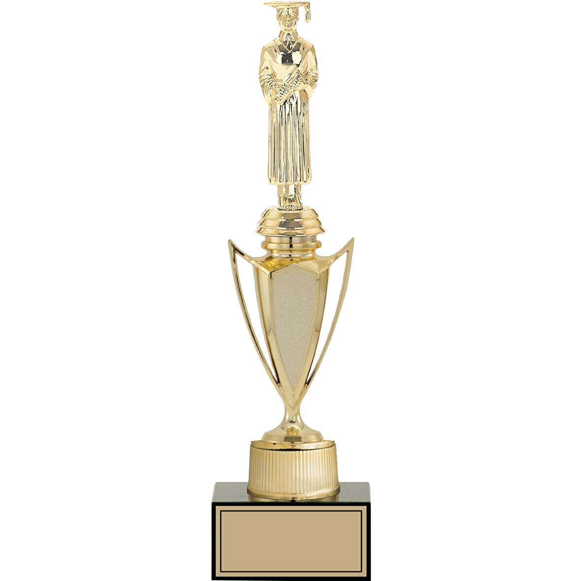 ODAK KUPA - Figürlü Kupalar - Mezuniyet Erkek Figürlü Kupalar FG-040 C - 34 cm