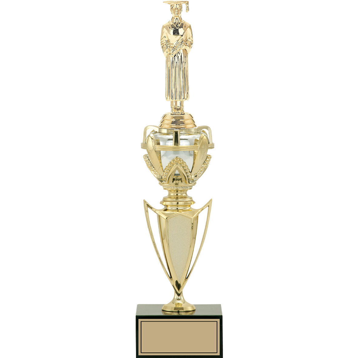 ODAK KUPA - Figürlü Kupalar - Mezuniyet Erkek Figürlü Kupalar FG-044 C - 39 cm