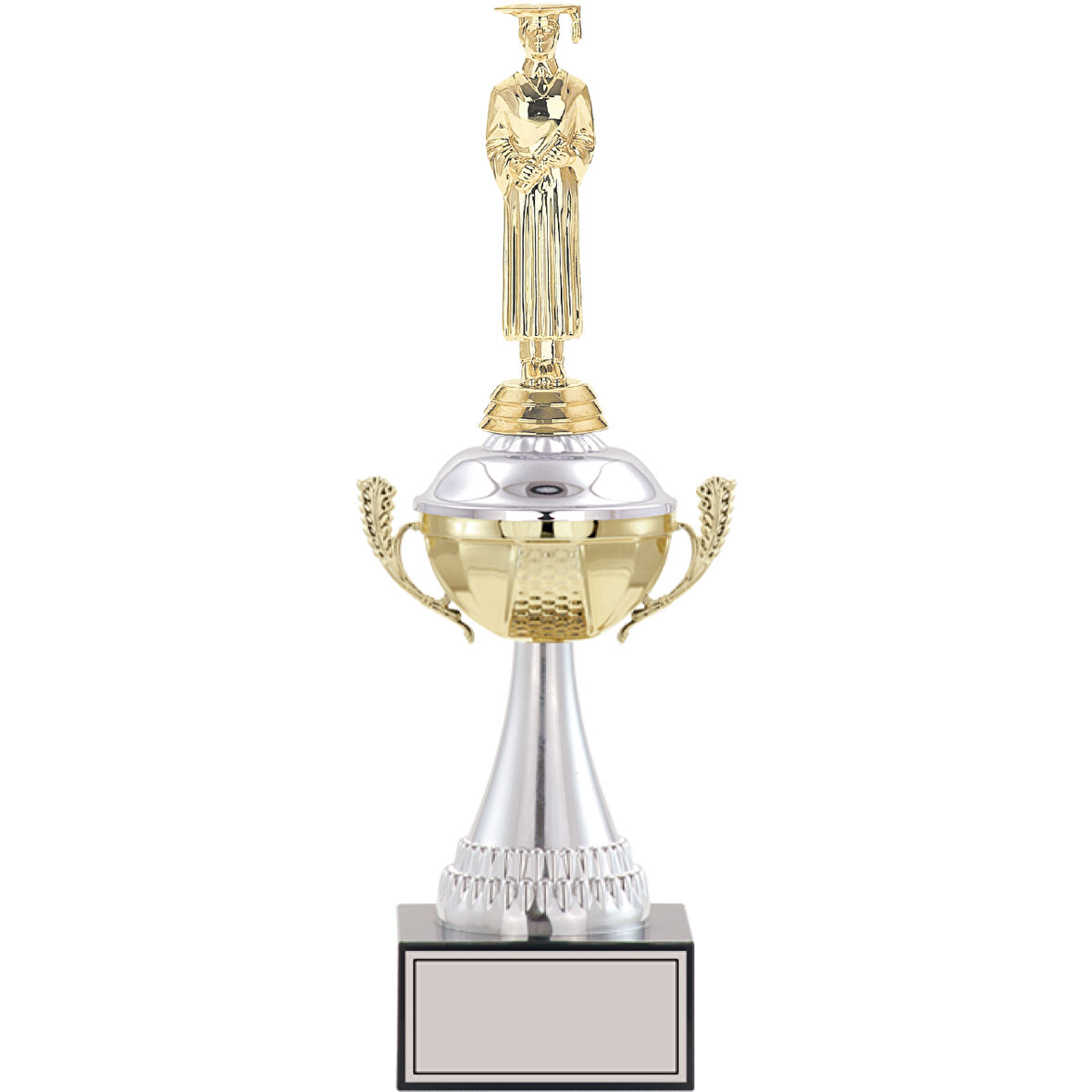 ODAK KUPA - Figürlü Kupalar - Mezuniyet Erkek Figürlü Kupalar FG-046 A - 36 cm