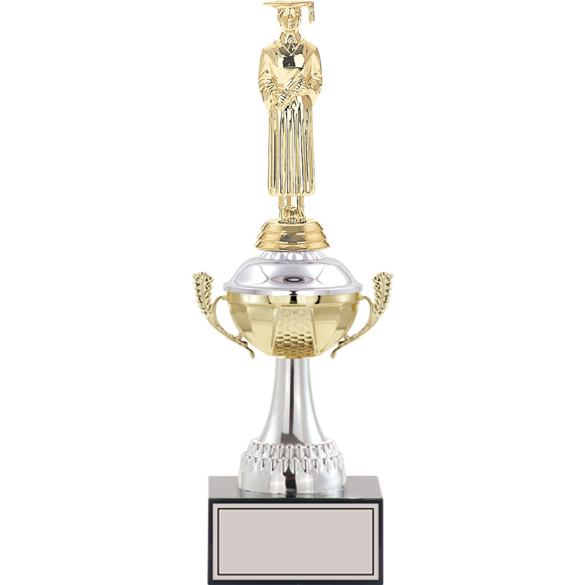 ODAK KUPA - Figürlü Kupalar - Mezuniyet Erkek Figürlü Kupalar FG-046 B - 33 cm