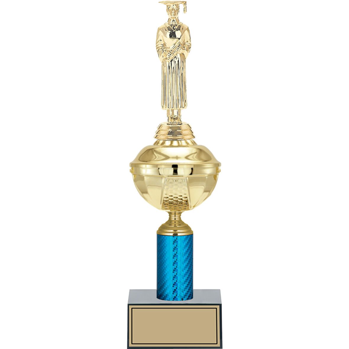 ODAK KUPA - Figürlü Kupalar - Mezuniyet Erkek Figürlü Kupalar FG-051 C - 37 cm