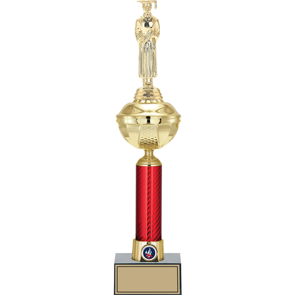 ODAK KUPA - Figürlü Kupalar - Mezuniyet Erkek Figürlü Kupalar FG-053 A - 46 cm