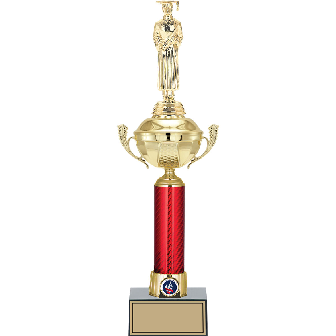 ODAK KUPA - Figürlü Kupalar - Mezuniyet Erkek Figürlü Kupalar FG-054 A - 46 cm