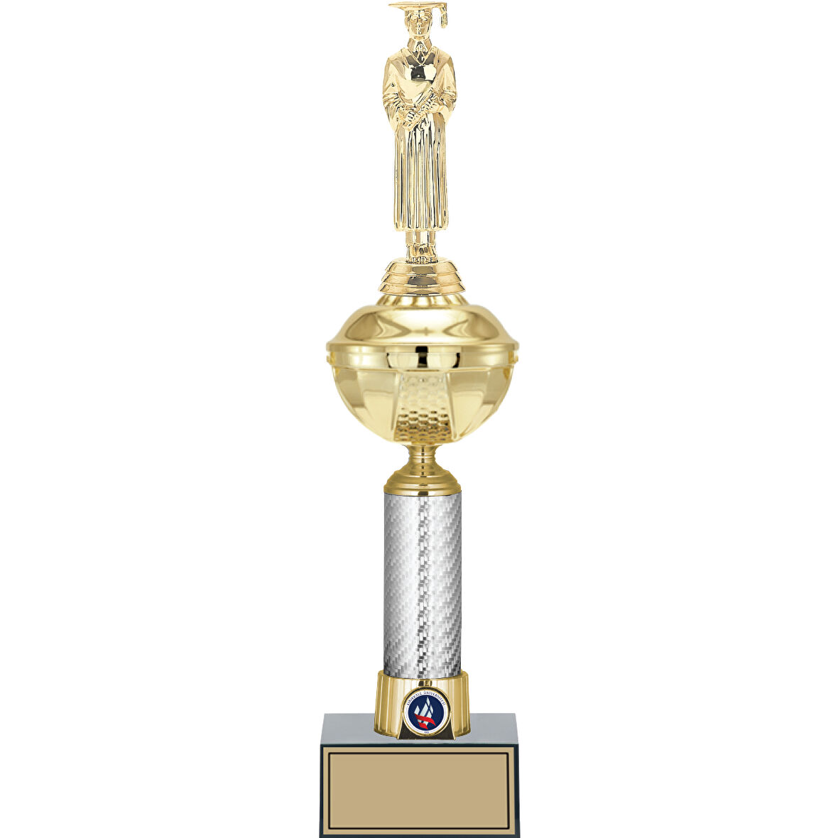 ODAK KUPA - Figürlü Kupalar - Mezuniyet Erkek Figürlü Kupalar FG-057 B - 43 cm