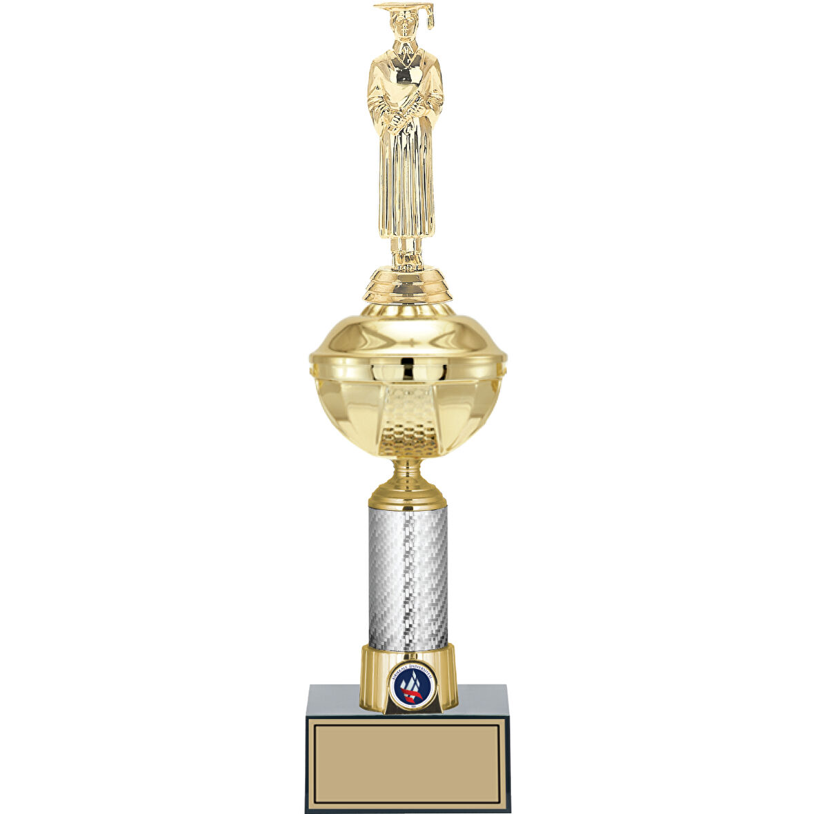 ODAK KUPA - Figürlü Kupalar - Mezuniyet Erkek Figürlü Kupalar FG-057 C - 41 cm