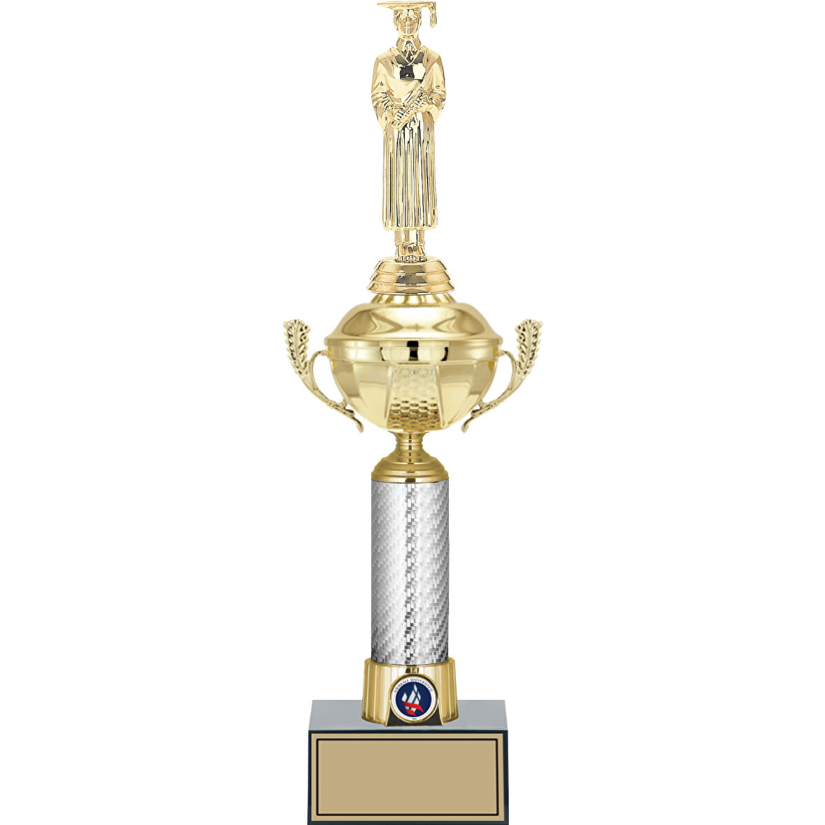 ODAK KUPA - Figürlü Kupalar - Mezuniyet Erkek Figürlü Kupalar FG-058 B - 43 cm