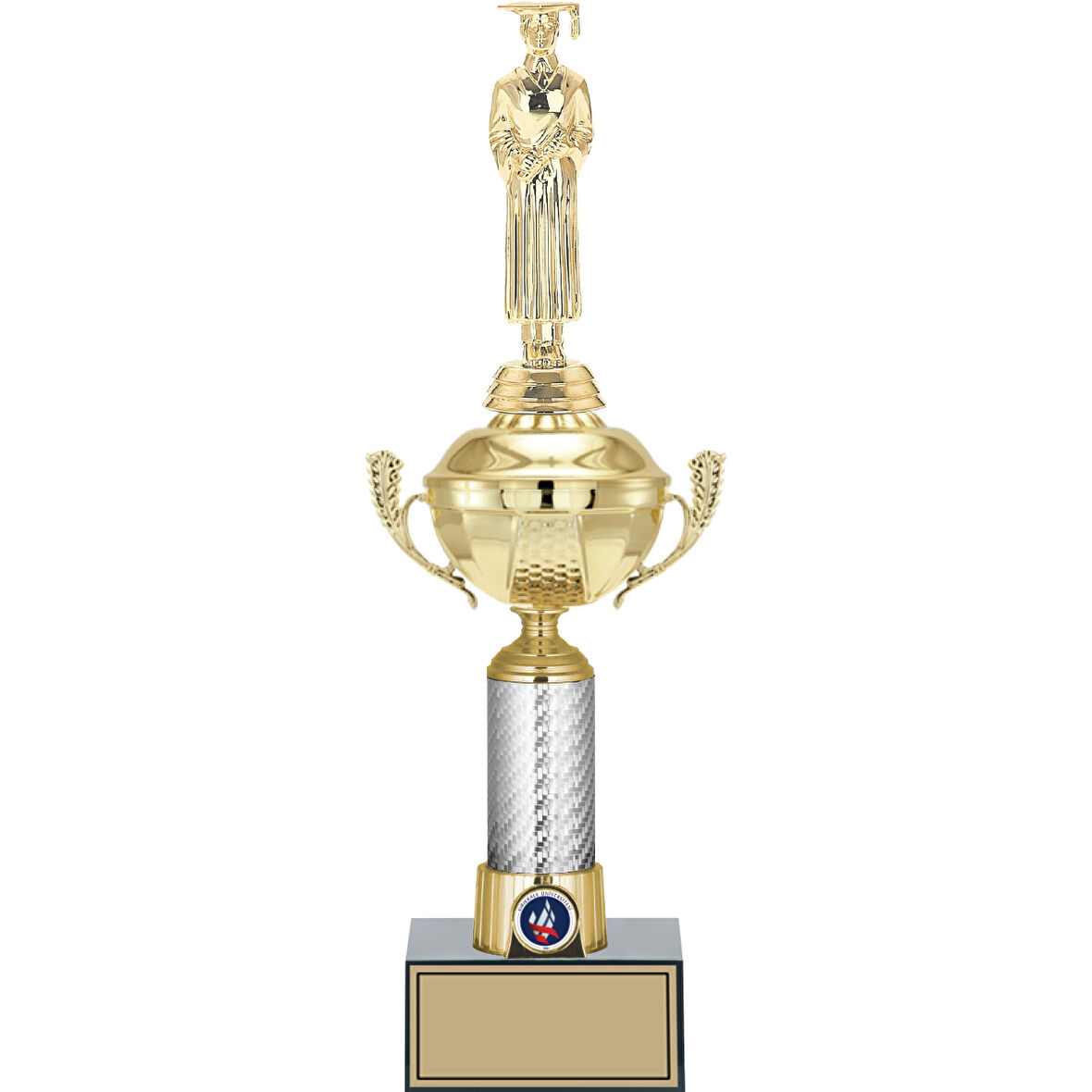 ODAK KUPA - Figürlü Kupalar - Mezuniyet Erkek Figürlü Kupalar FG-058 C - 41 cm