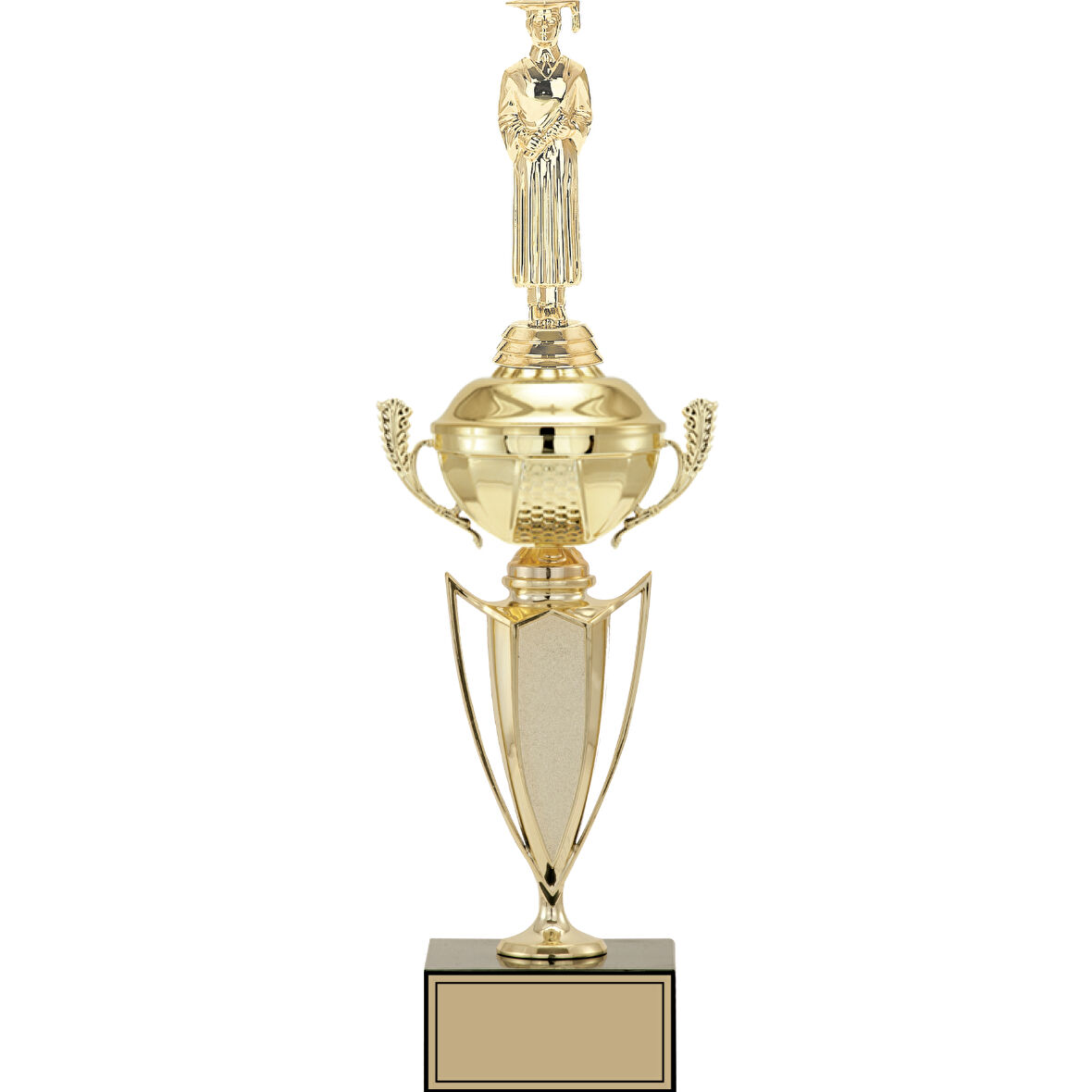 ODAK KUPA - Figürlü Kupalar - Mezuniyet Erkek Figürlü Kupalar FG-068 B - 44 cm