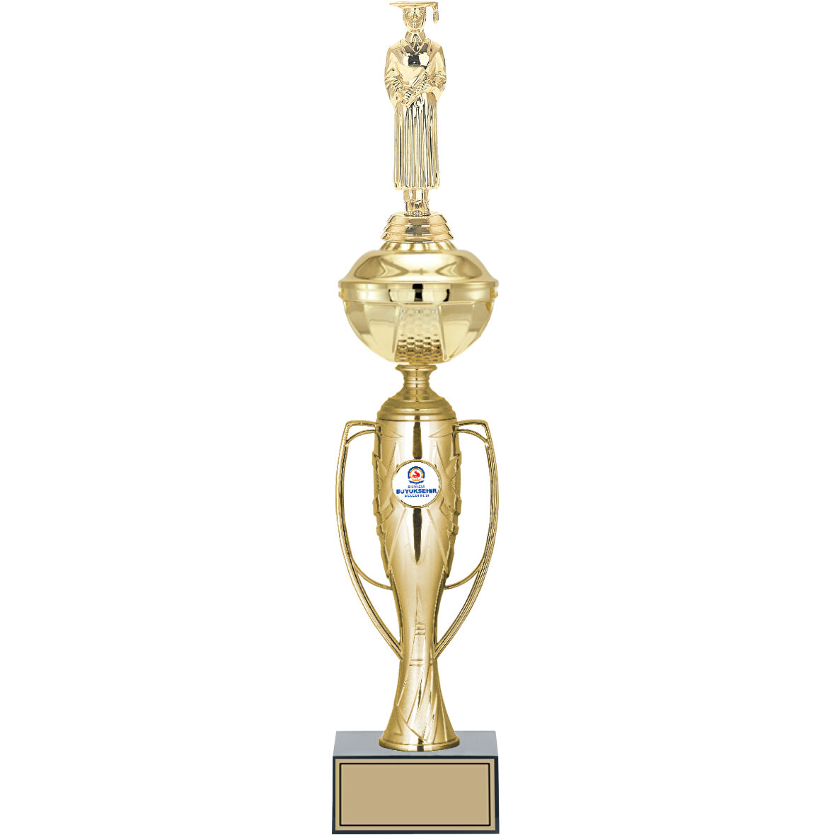 ODAK KUPA - Figürlü Kupalar - Mezuniyet Erkek Figürlü Kupalar FG-071 C - 48 cm