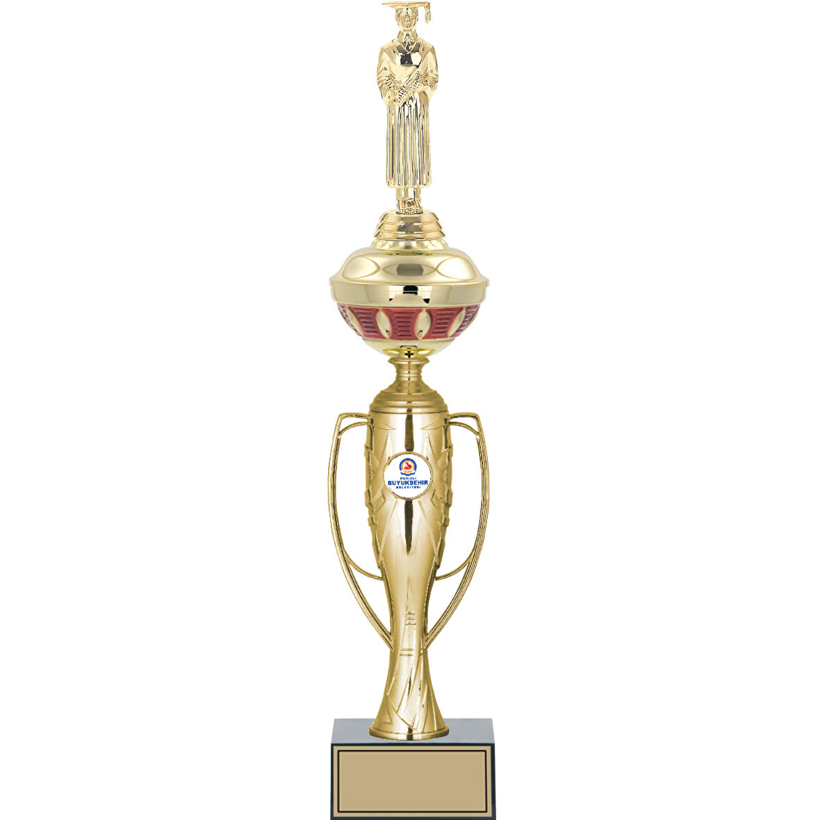 ODAK KUPA - Figürlü Kupalar - Mezuniyet Erkek Figürlü Kupalar FG-073 C - 48 cm