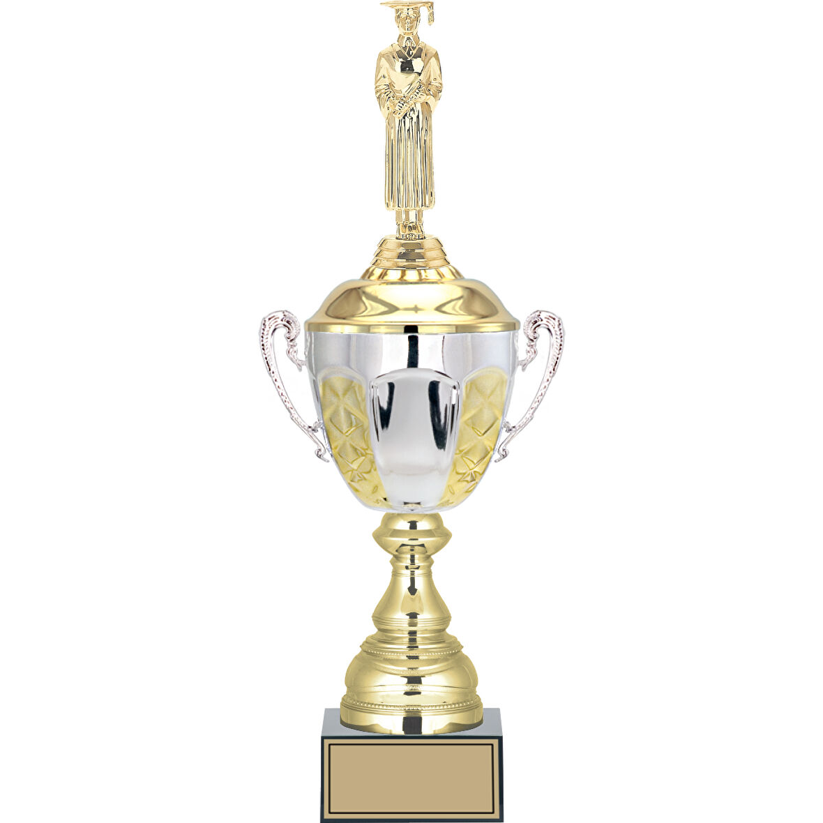 ODAK KUPA - Figürlü Kupalar - Mezuniyet Erkek Figürlü Kupalar FG-087 B - 46 cm