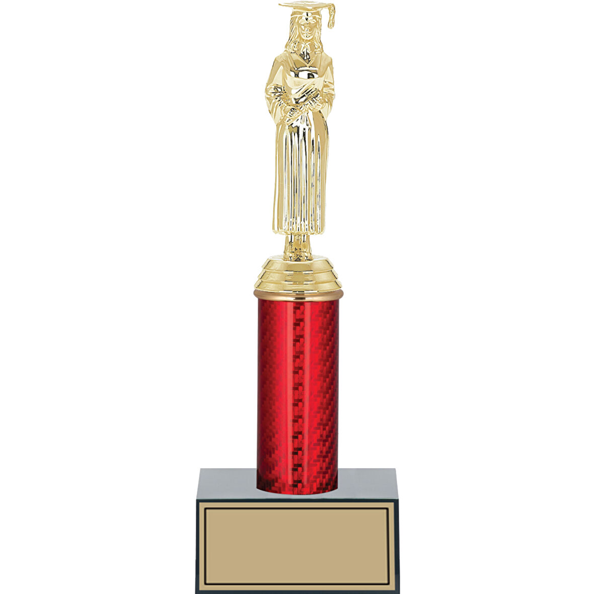 ODAK KUPA - Figürlü Kupalar - Mezuniyet Kadın Figürlü Kupalar FG-004 A - 28 cm