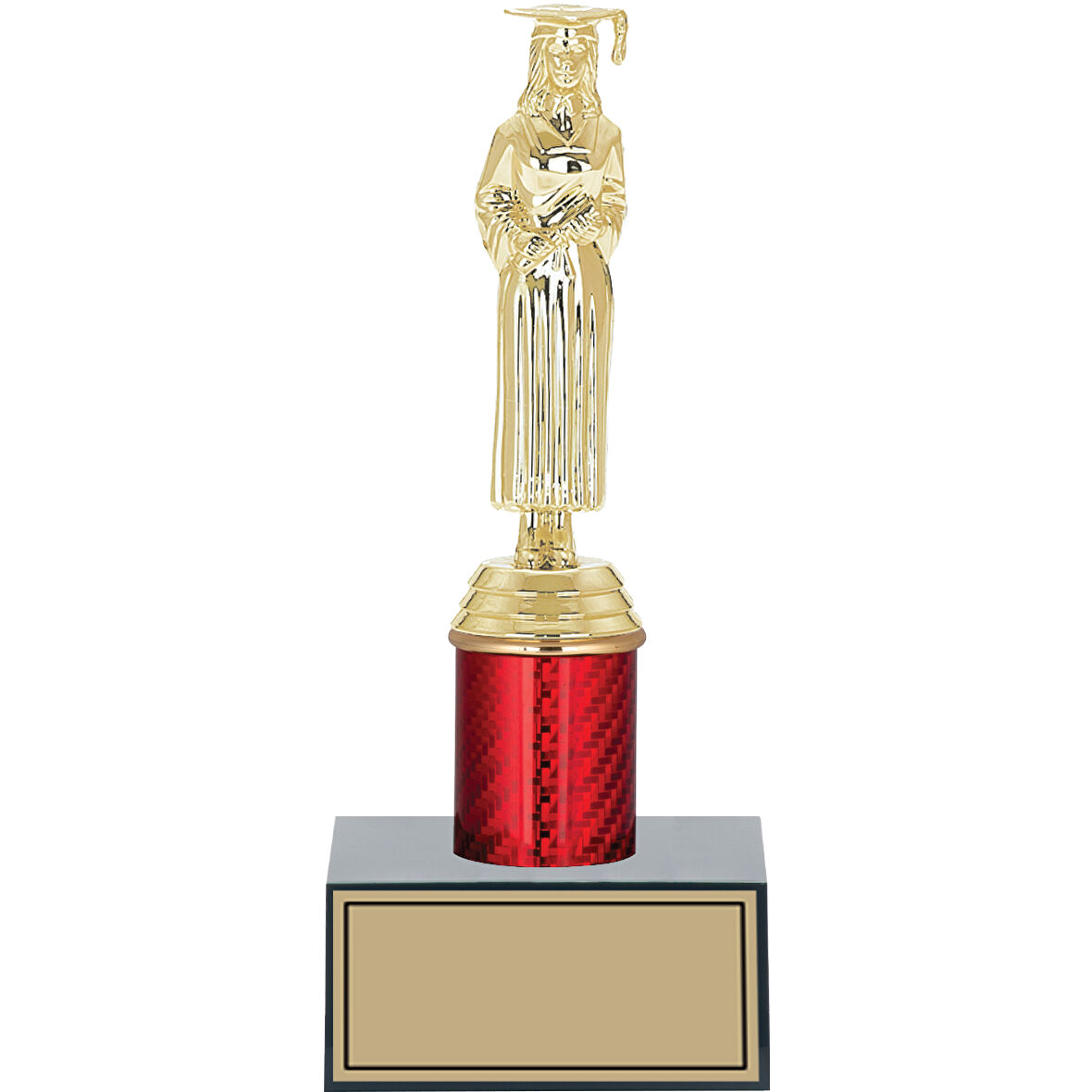 ODAK KUPA - Figürlü Kupalar - Mezuniyet Kadın Figürlü Kupalar FG-004 C - 23 cm