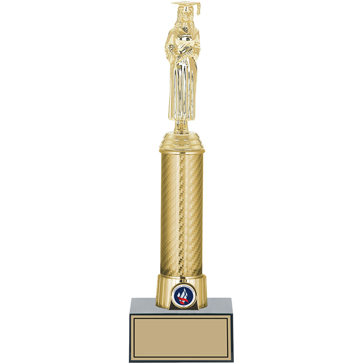 ODAK KUPA - Figürlü Kupalar - Mezuniyet Kadın Figürlü Kupalar FG-008 A - 34 cm