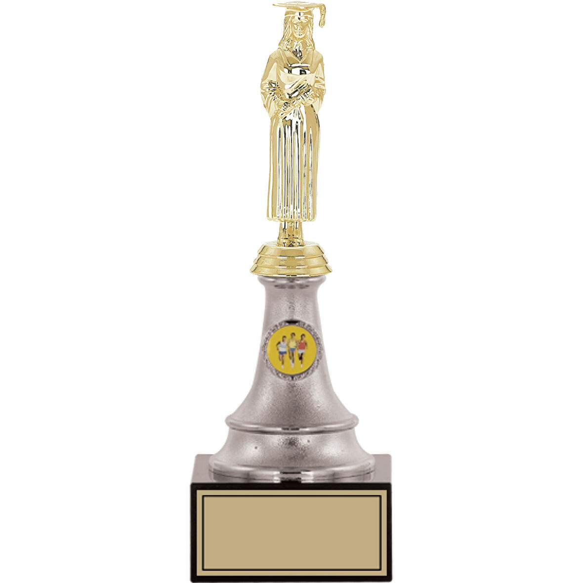 ODAK KUPA - Figürlü Kupalar - Mezuniyet Kadın Figürlü Kupalar FG-010 A - 28 cm