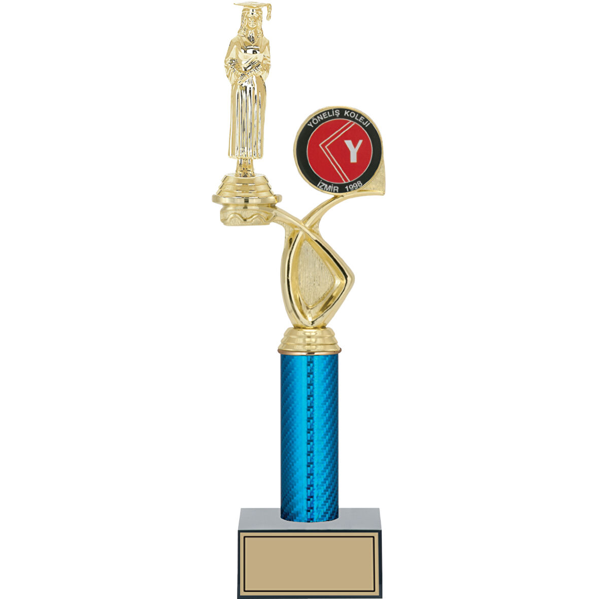 ODAK KUPA - Figürlü Kupalar - Mezuniyet Kadın Figürlü Kupalar FG-017 A - 40 cm