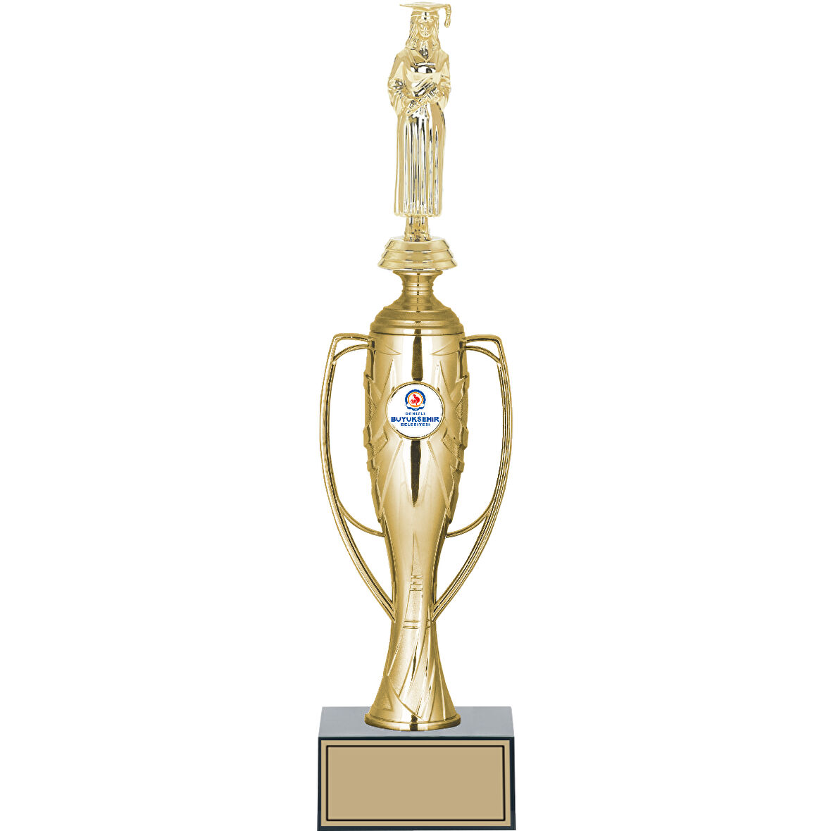 ODAK KUPA - Figürlü Kupalar - Mezuniyet Kadın Figürlü Kupalar FG-026 C - 40 cm