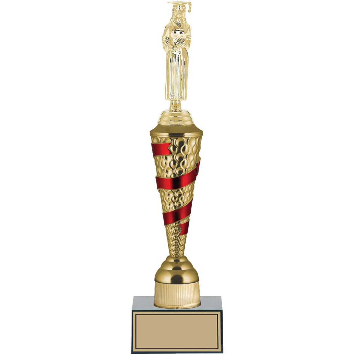 ODAK KUPA - Figürlü Kupalar - Mezuniyet Kadın Figürlü Kupalar FG-028 C - 41 cm