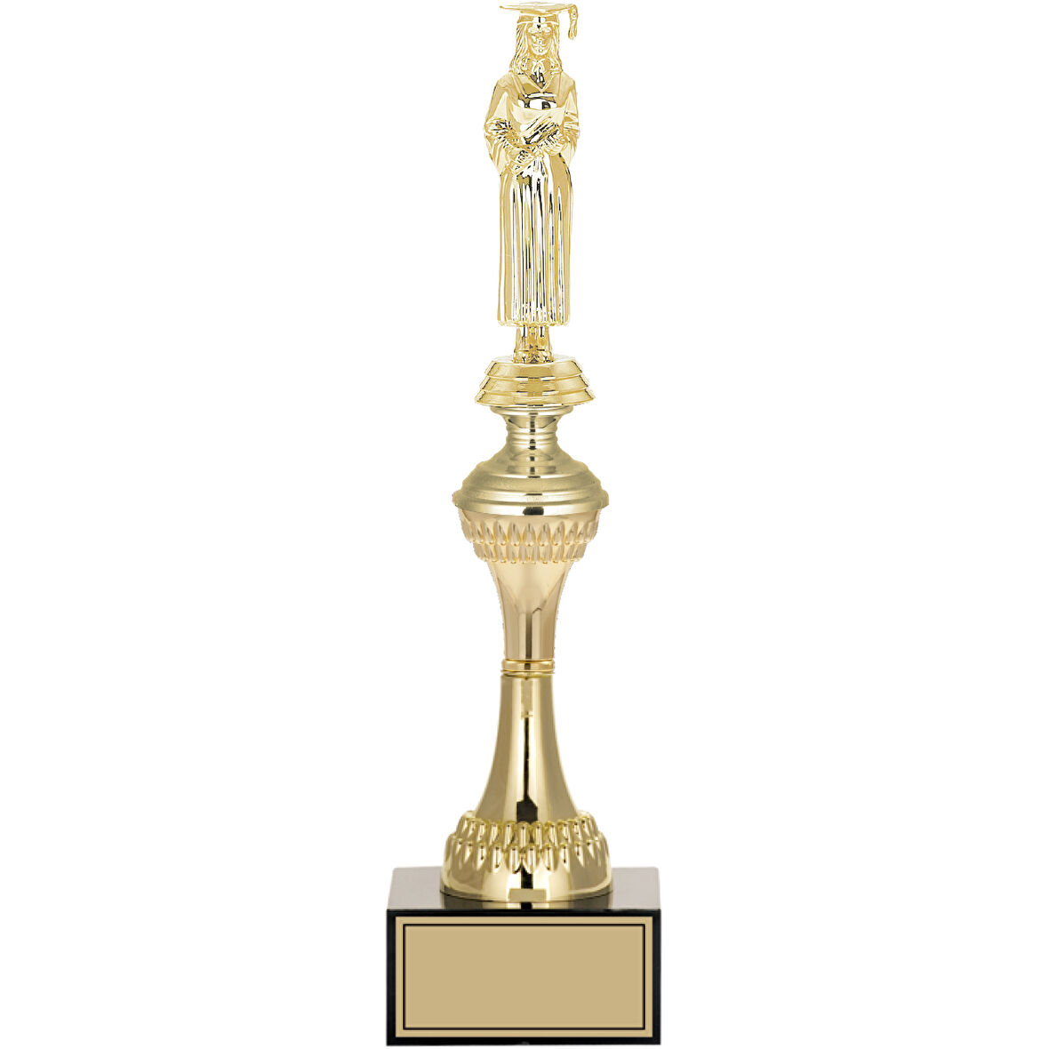 ODAK KUPA - Figürlü Kupalar - Mezuniyet Kadın Figürlü Kupalar FG-029 B - 35 cm