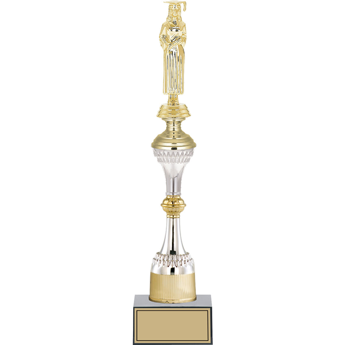 ODAK KUPA - Figürlü Kupalar - Mezuniyet Kadın Figürlü Kupalar FG-032 B - 43 cm