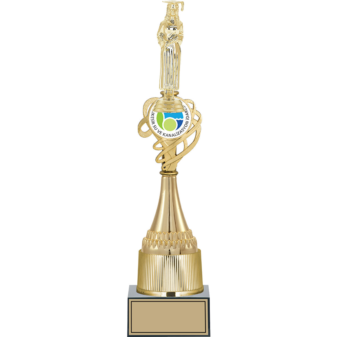 ODAK KUPA - Figürlü Kupalar - Mezuniyet Kadın Figürlü Kupalar FG-033 A - 43 cm