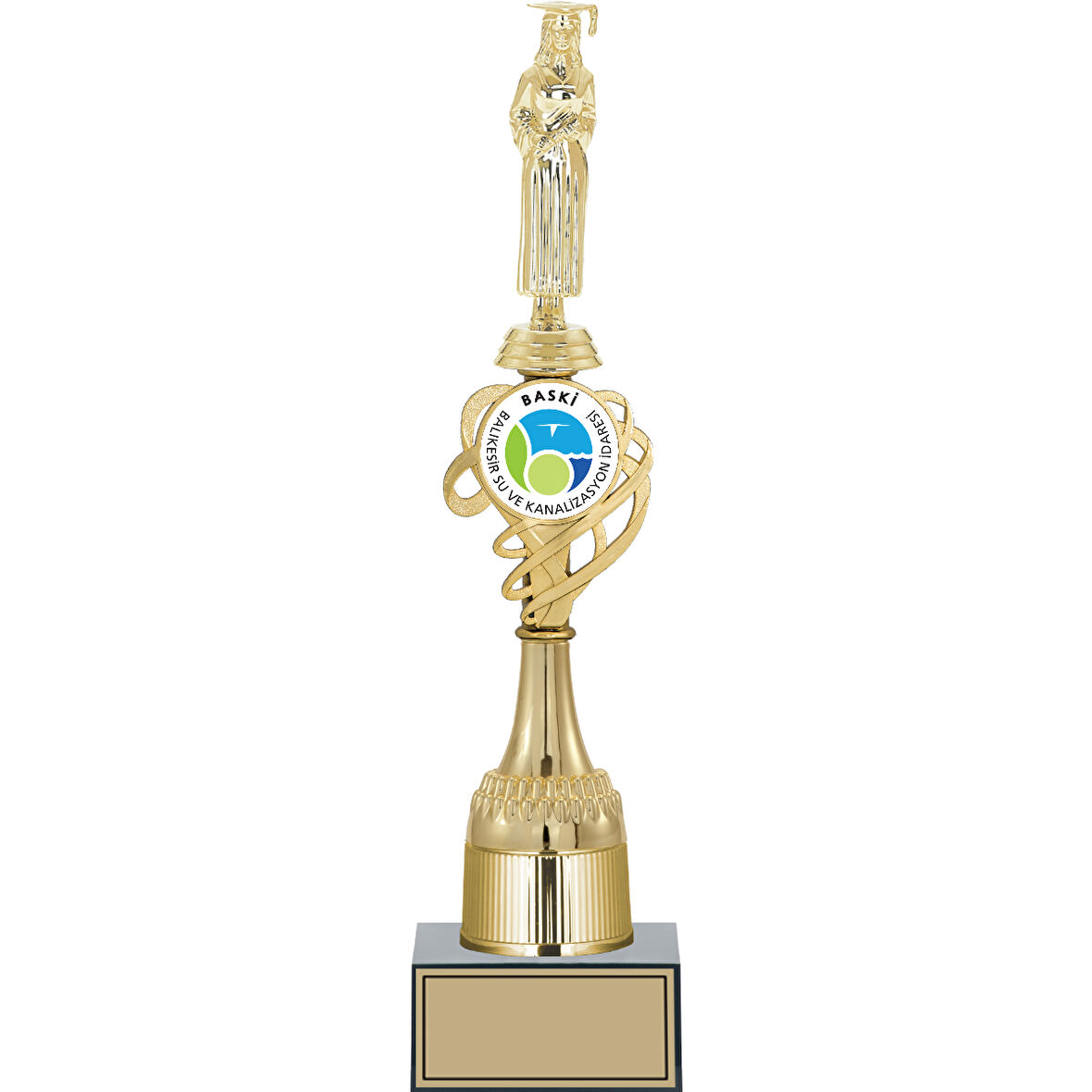 ODAK KUPA - Figürlü Kupalar - Mezuniyet Kadın Figürlü Kupalar FG-033 B - 40 cm