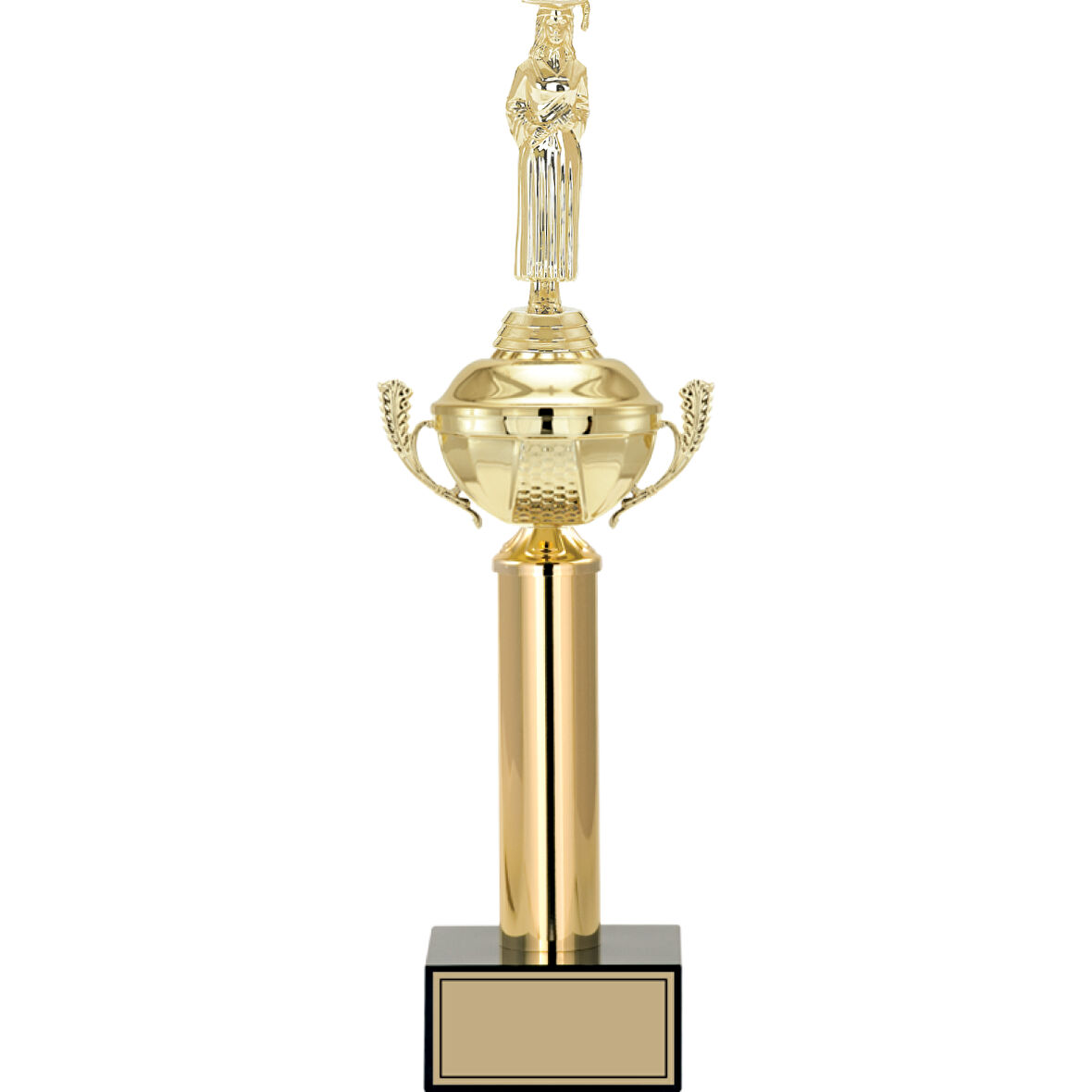 ODAK KUPA - Figürlü Kupalar - Mezuniyet Kadın Figürlü Kupalar FG-048 A - 44 cm