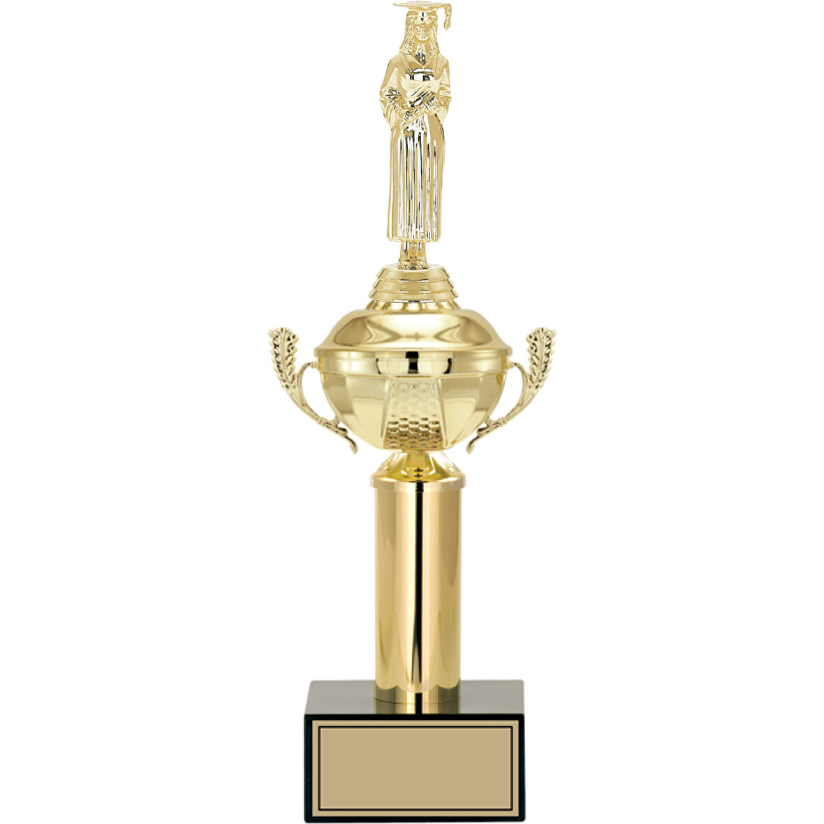 ODAK KUPA - Figürlü Kupalar - Mezuniyet Kadın Figürlü Kupalar FG-048 C - 39 cm