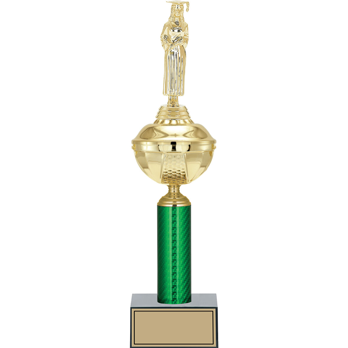 ODAK KUPA - Figürlü Kupalar - Mezuniyet Kadın Figürlü Kupalar FG-049 A - 42 cm