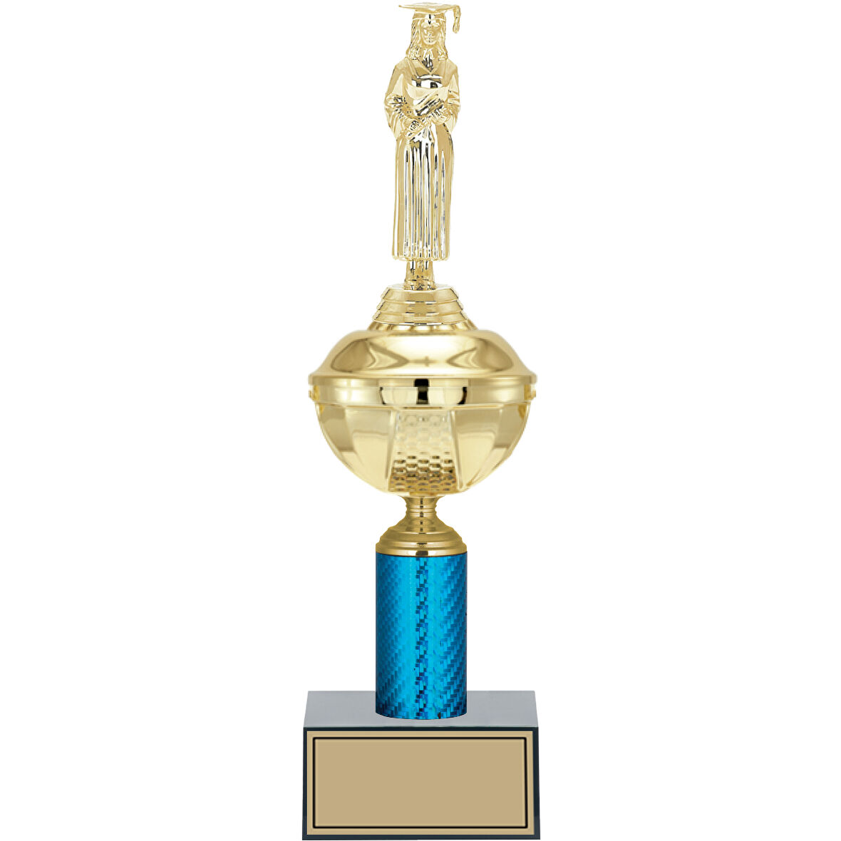 ODAK KUPA - Figürlü Kupalar - Mezuniyet Kadın Figürlü Kupalar FG-051 C - 37 cm