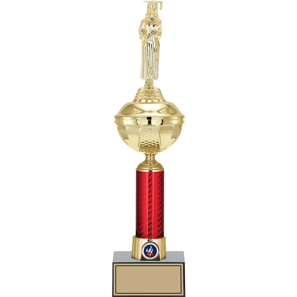 ODAK KUPA - Figürlü Kupalar - Mezuniyet Kadın Figürlü Kupalar FG-053 B - 43 cm