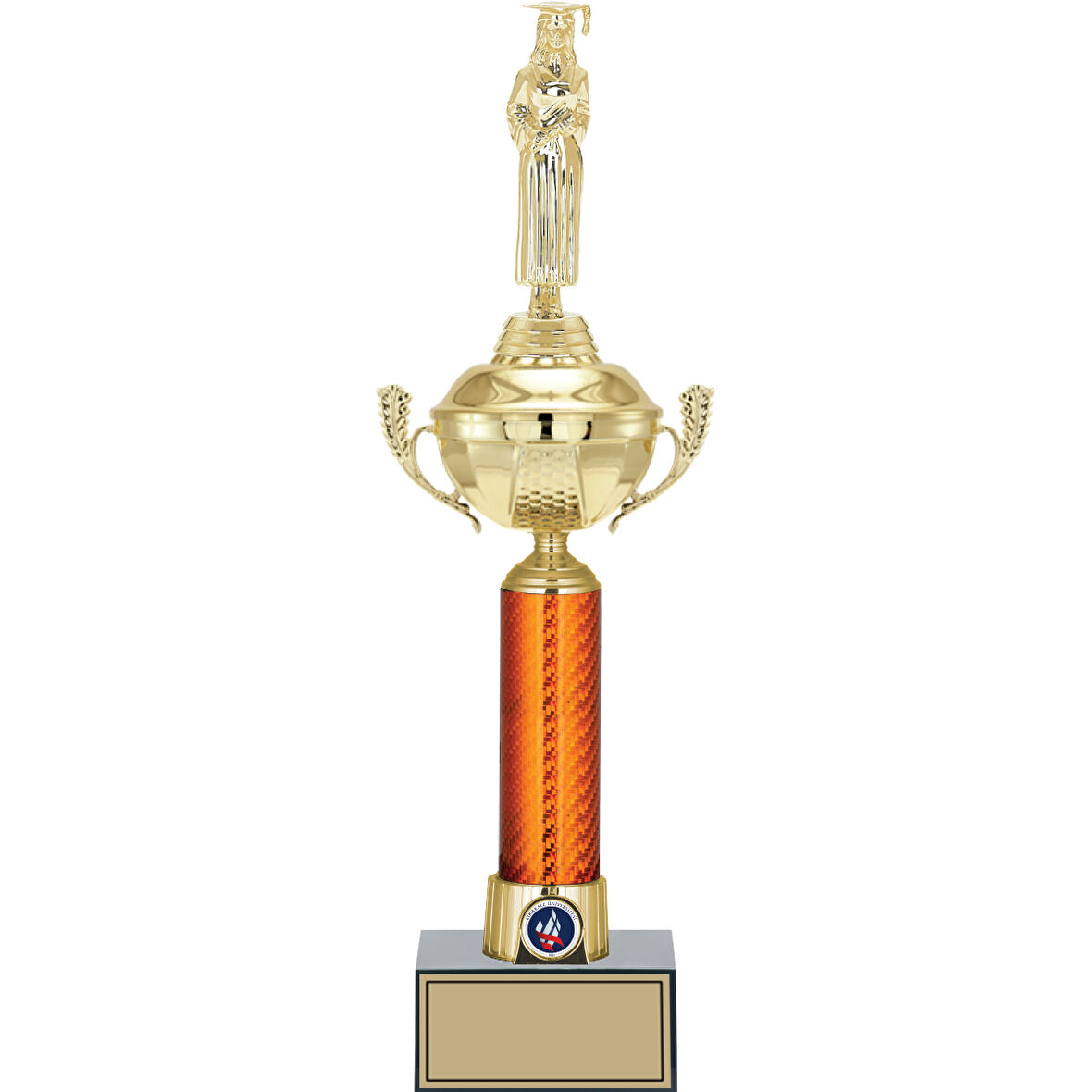 ODAK KUPA - Figürlü Kupalar - Mezuniyet Kadın Figürlü Kupalar FG-056 A - 46 cm