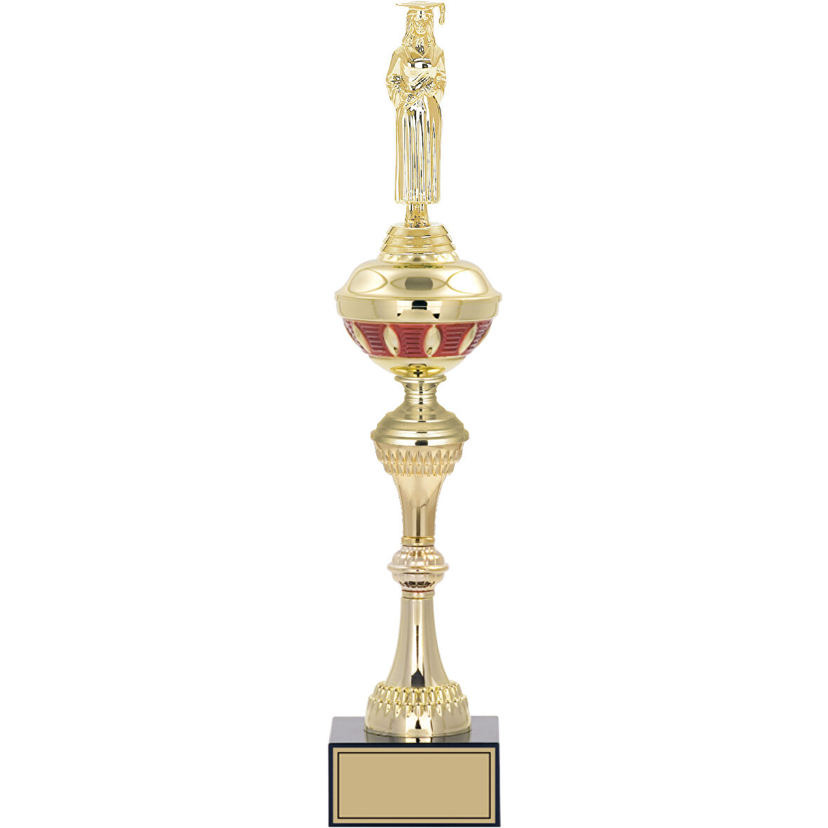 ODAK KUPA - Figürlü Kupalar - Mezuniyet Kadın Figürlü Kupalar FG-064 B - 47 cm