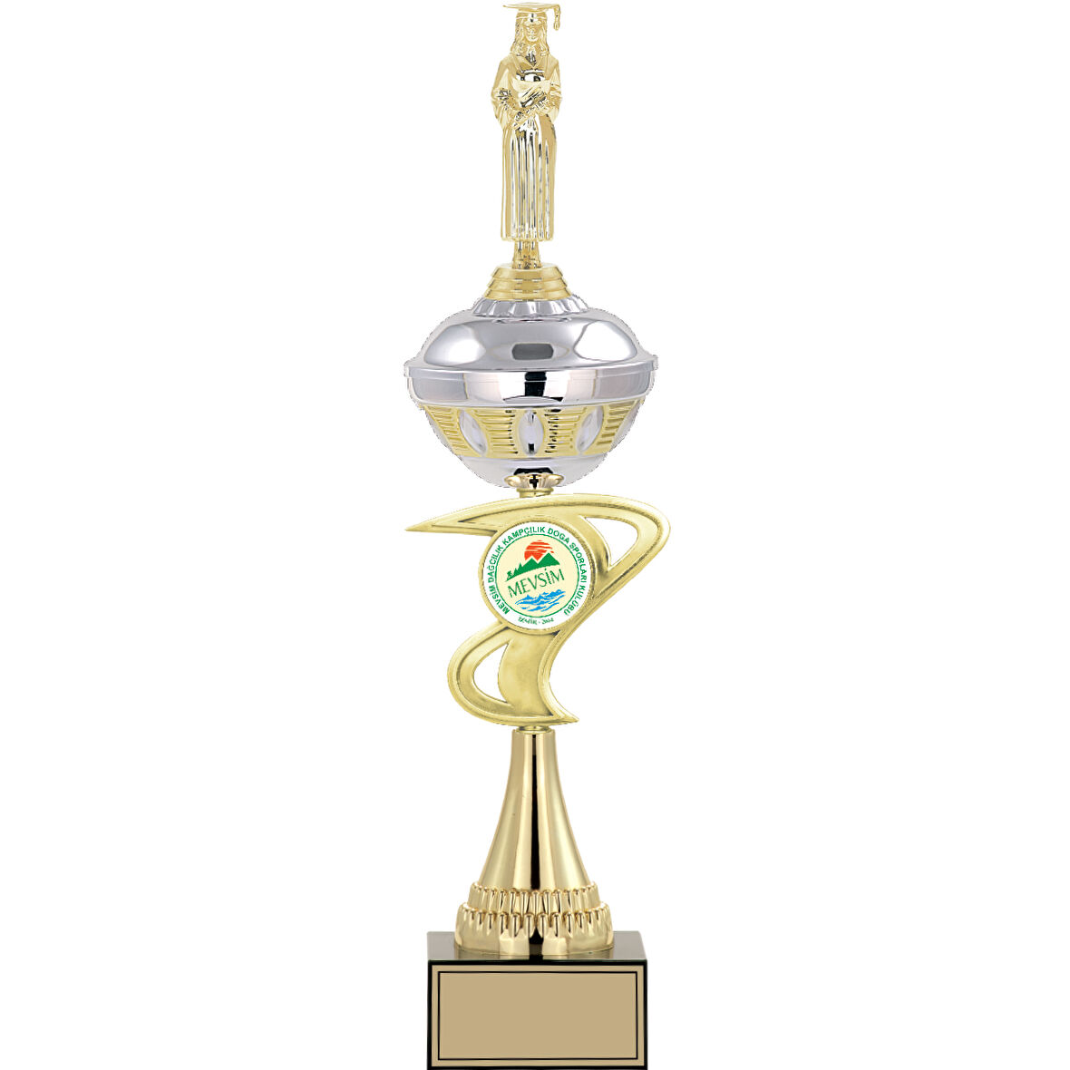 ODAK KUPA - Figürlü Kupalar - Mezuniyet Kadın Figürlü Kupalar FG-065 A - 50 cm