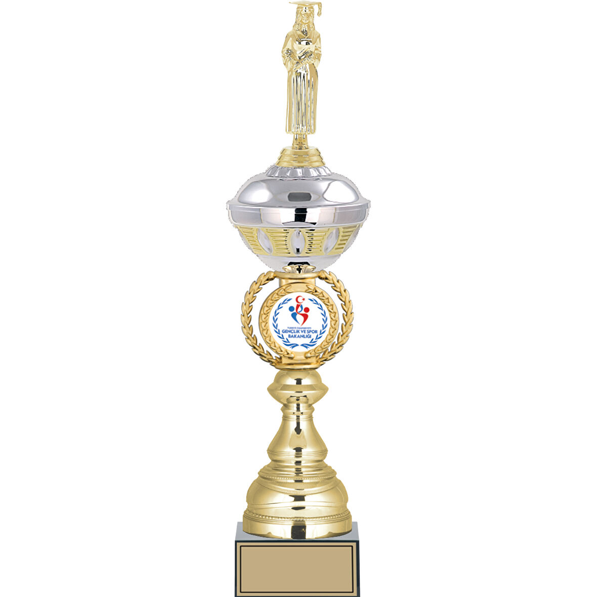 ODAK KUPA - Figürlü Kupalar - Mezuniyet Kadın Figürlü Kupalar FG-066 A - 50 cm