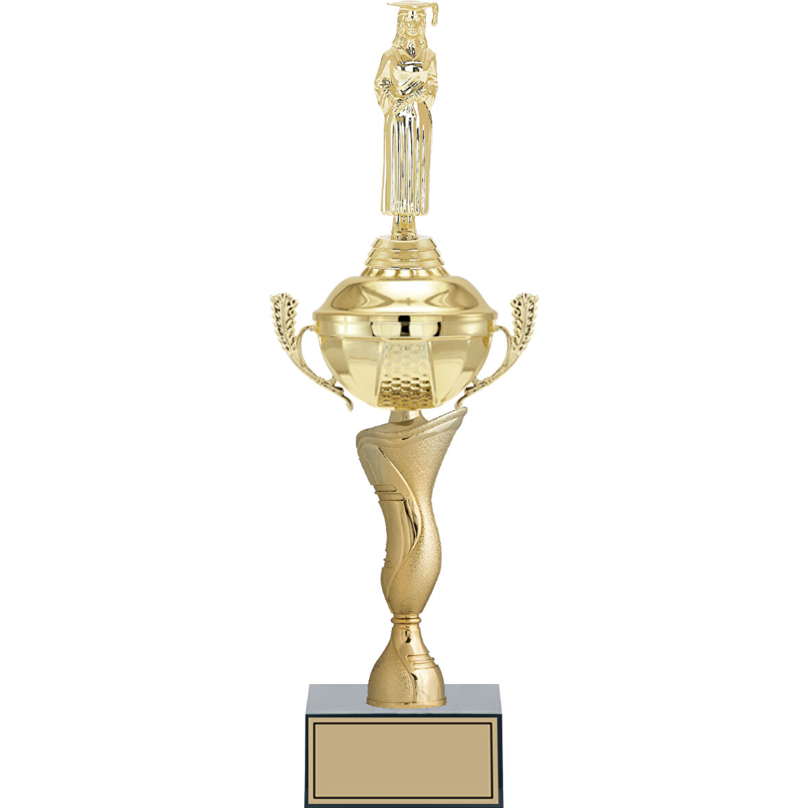 ODAK KUPA - Figürlü Kupalar - Mezuniyet Kadın Figürlü Kupalar FG-070 B - 47 cm